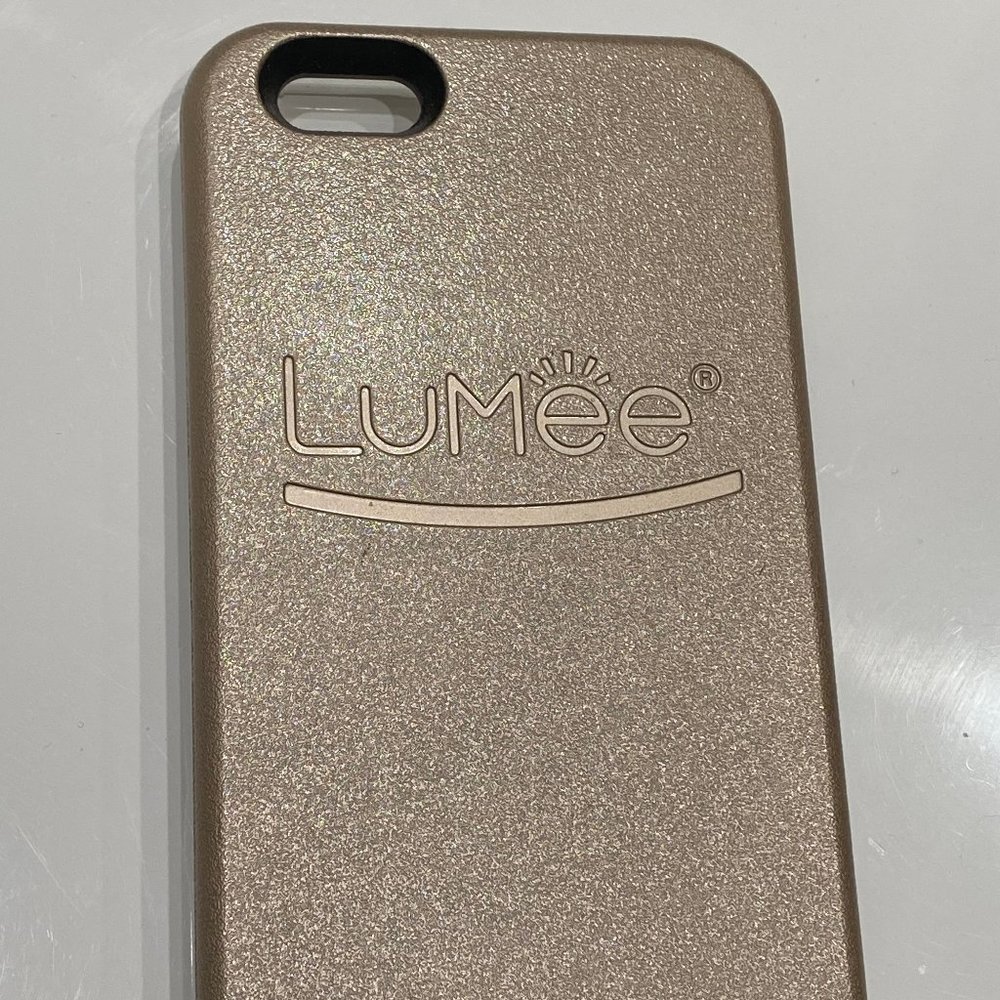 LuMee Rose Gold Light Up Phone Case (iPhone 6s+)